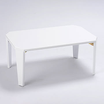 Vデザイン 折りたたみ ローテーブル V-7050 WH 幅70 奥行50 高さ32