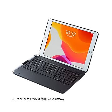 サンワサプライ 10.2インチiPad専用ケース付きキーボード（ブラック） SKB-BTIPAD1BK