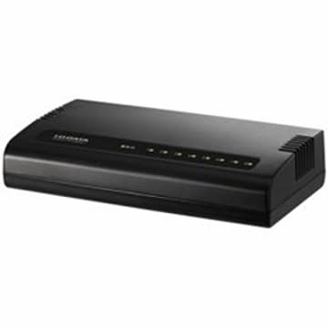 IOデータ 100BASE-TX/10BASE-Te対応 8ポート レイヤー2スイッチングハブ ブラック ETX-ESH08KC