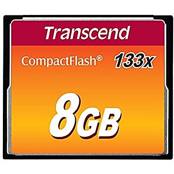 トランセンドジャパン 8GB コンパクトフラッシュカード TS8GCF133