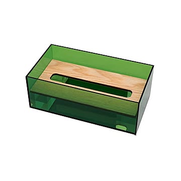 【BRID】ACRYLIC & WOOD TISSUE CASE
