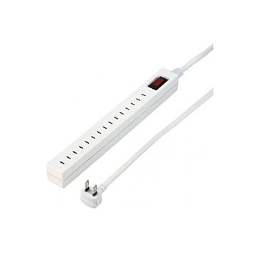 (まとめ）YAZAWA 差し込みフリータップブレーカーSW付ホワイト2.5mH75125WH2【×2セット】