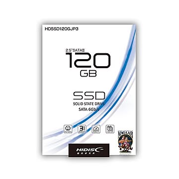 HIDISC 2.5inch SATA SSD 120GB HDSSD120GJP3