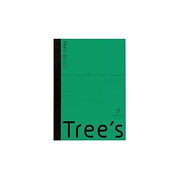 （まとめ）キョクトウ・アソシエイツ Trees A4 B罫 40枚 グリーン【×20セット】