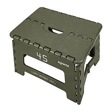 SLOWER スロウワー FOLDING STOOL Tabac フォールディングスツール タバック 折りたたみ椅子アウトドア スツール