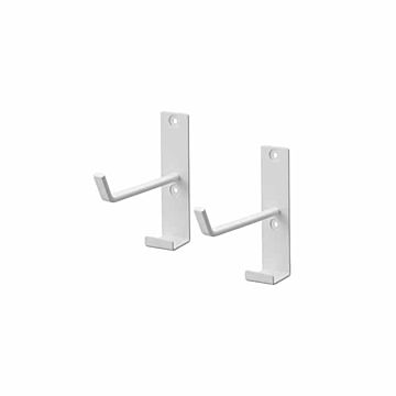 tower タワー (山崎実業) 石こうボード壁対応ウォールヨガマットハンガー フック付き（2個組）Wall-Mounted Yoga Mat Hangers  With Hooks