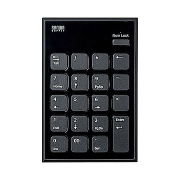 サンワサプライ Bluetoothテンキー NT-BT21BK 管理No. 4969887696446