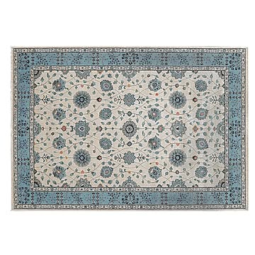 プレーベル ラグナ 防炎ラグマット 約340×340cm 遊び毛防止 ホットカーペット対応 オリエンタル アイボリー