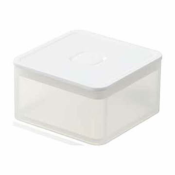 tower タワー(山崎実業) バルブ付き密閉保存容器（スクエアサイズ）PUSH-TOP AIRTIGHT FOOD CONTAINER フードストッカー フードコンテナー フードキャニスター