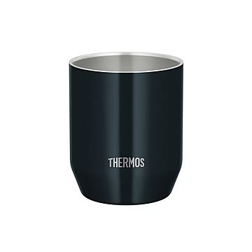 サーモス/THERMOS 真空断熱 ステンレス カップ 360ml ブラック 魔法びん構造 保温 保冷対応 〔お茶 コーヒー〕