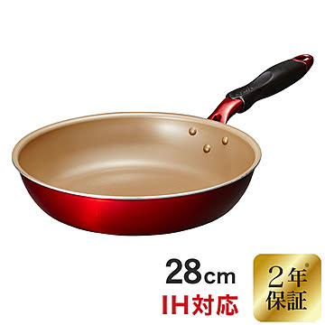 evercook α エバークック アルファ フライパン 28cmガス IH対応 フライパン 2年保証