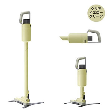 プラスマイナスゼロ コードレスクリーナー Ver.3 XJC-C030 イエローグリーン