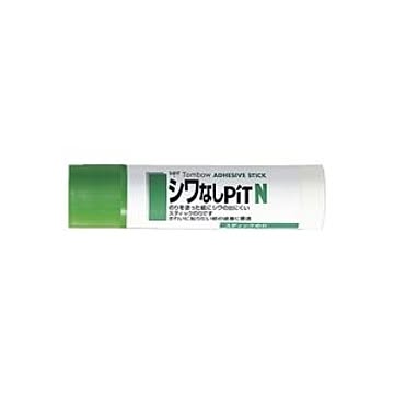 （まとめ）トンボ鉛筆 スティックのりしわなしピット PT-NAS【×20セット】
