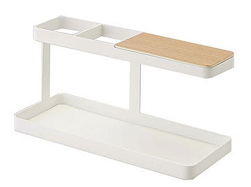 tower タワー(山崎実業) デスクバー タワー DESK BAR リモコン収納 スマホスタンド  小物収納 小物入れ 眼鏡置き デスク整理