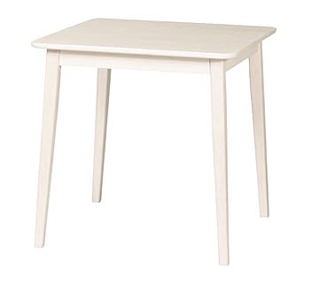 UTILITY 弘益 MIGNON-DT70 ダイニングテーブル ミニヨン 幅70cm 奥行70cm 高さ70cm 組立式 天然木ラバーウッド材 送料込み