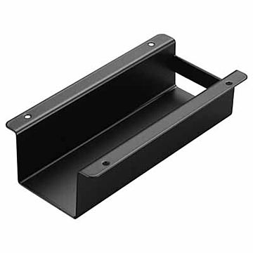 tower タワー (山崎実業) テーブル下ハンディモップ＆リモコンホルダー Under-Table Handy Mop & Remote Control Holder 収納 ハンディモップケース