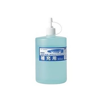 （まとめ）トンボ鉛筆 アクアピット糊 PR-WT補充用 500ml【×10セット】
