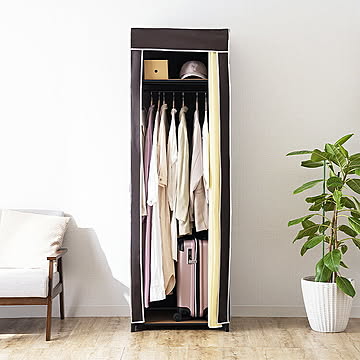 選べるカバー付きクローゼットハンガー 60幅 4017