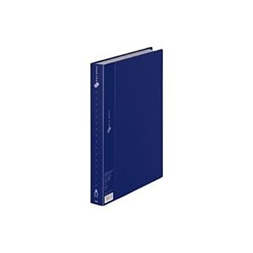 (業務用10セット) プラス クリアファイル/ポケットファイル 【A4/タテ型】 60ポケット FC-126EL ネイビー