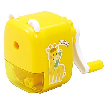 （まとめ）えんぴつけずり きりん【×10セット】
