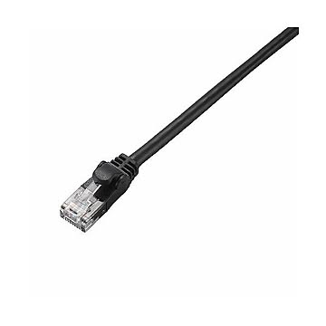 (まとめ)エレコム Cat6準拠LANケーブル LD-GPN/BK3×5セット