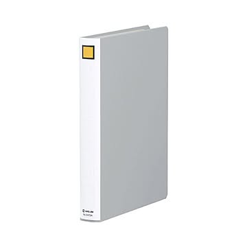 (まとめ) キングファイル スーパードッチ(脱・着)イージー A4タテ 200枚収容 背幅36mm グレー 2472A 1冊  【×30セット】