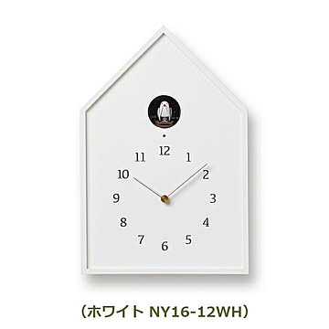 Birdhouse Clock バードハウス クロック NY16-12 メトロポリタンギャラリー Lemnos