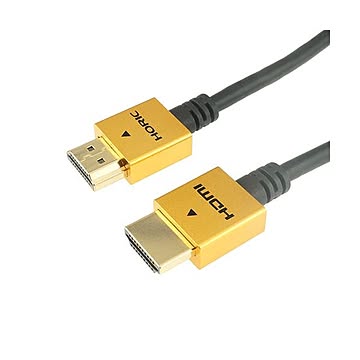 (まとめ) ホーリック HDMIケーブル 1m ゴールド HDM10-460GD 【×3セット】