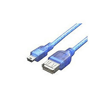変換名人　USB　A(メス)→miniUSB(オス)　USBA-M5/CA20 管理No. 4571284887510