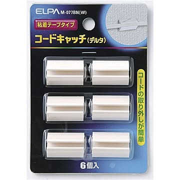 （まとめ） ELPA コードキャッチ  6個【×10セット】