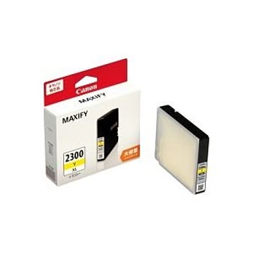 (業務用3セット) Canon キヤノン インクカートリッジ 純正 【PGI-2300XLY】 イエロー(黄) 増量