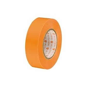 (業務用30セット)ヤマト ビニールテープ/粘着テープ 【19mm×10m/橙】 NO200-19