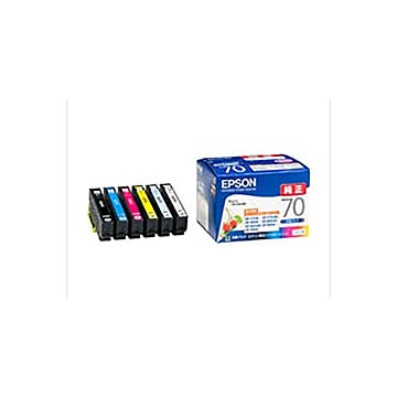 (業務用3セット) 【 純正品 】 EPSON エプソン インクカートリッジ 【IC6CL70 6色パック】