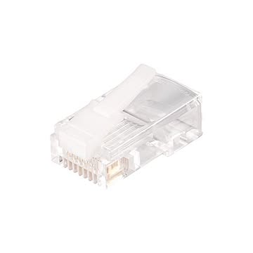 バッファロー ツメの折れないLANコネクター Cat5e フラット用 10個入り BLAC5EF10