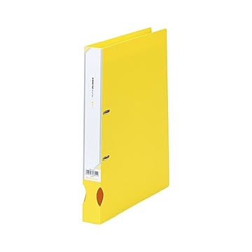 （まとめ） ビュートンジャパン D-リングファイル A4判タテ型（背幅34mm） IDF-A4-Y イエロー 1冊入 【×5セット】