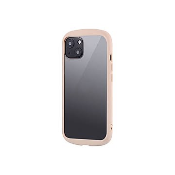 LEPLUS iPhone 13 耐衝撃ハイブリッドケース「Cleary」 ベージュ LP-IM21PLCBG