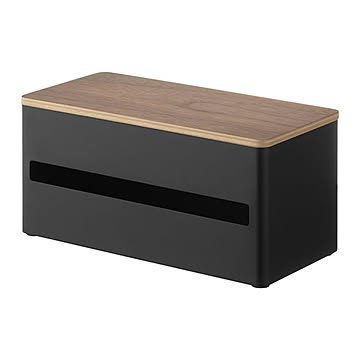 RIN リン(山崎実業) 片手でカット隠せるキッチンペーパーホルダー S　Easy-Tear Paper Towel Dispenser S ペーパータオル ペーパーボックス ペーパーホルダー