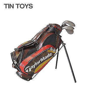ブリキのおもちゃ golfbag ゴルフバッグ 玩具 置物 インスタ映え オブジェ ディスプレイ用 インテリア小物 レトロ アンティーク 車 東洋石創 