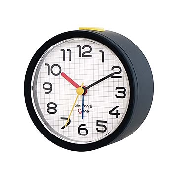 BHS GENE ALARM CLOCK Bayer Alarm RO バウハウスジーン アラームクロック バイヤーアラーム ラウンド DCL-007/DCL-008 置時計 目覚まし時計