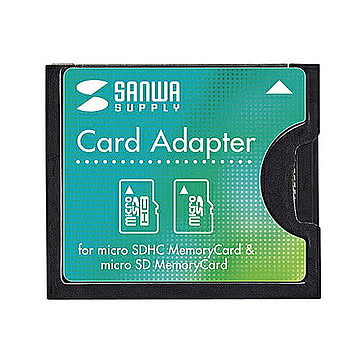 microSD用CF変換アダプタ 管理No. 4969887538098