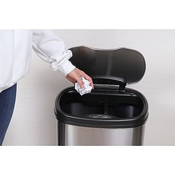 Sunruck 自動開閉式 分別ごみ箱 50L SR-ELT5012