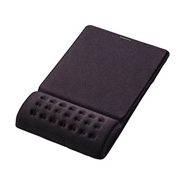 (まとめ) エレコム COMFY マウスパッド ブラック MP-095BK 1枚  【×20セット】