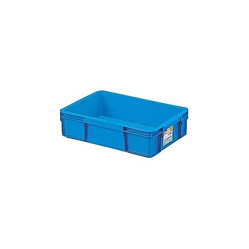 【セット】 ホームコンテナー/コンテナボックス ブルー 材質：PP 〔汎用 道具箱 DIY用品 工具箱〕【代引不可】