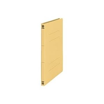 （まとめ買い）プラス 間伐材フラットファイルNo.021K A4S 黄10冊 【×5セット】