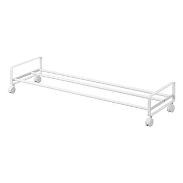 tower タワー (山崎実業)引き出せるキャスター付きシューズラック Rolling Shoe Rack 下駄箱 シューズケース シューズホルダー シューズボックス 靴収納 キッズ ベビー 子供靴