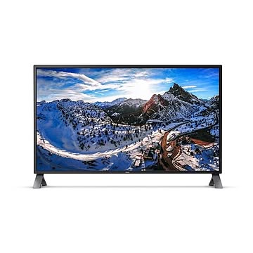 PHILIPS（ディスプレイ） 42.5型ワイド液晶ディスプレイ ブラック5年間フル保証（4K／DP／HDMI／D-Sub／スピーカー搭載） 438P1／11