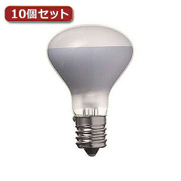 YAZAWA ミニレフ球 R45 E17 40W10個セット R451740X10 管理No. 4560352860753