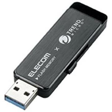 (業務用3セット) エレコム(ELECOM) セキュリティUSBメモリ黒16GB MF-TRU316GBK