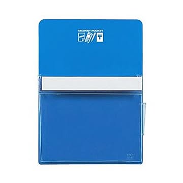 （まとめ）コクヨ マグネットポケット B5270×197mm 青 マク-501NB 1個【×10セット】