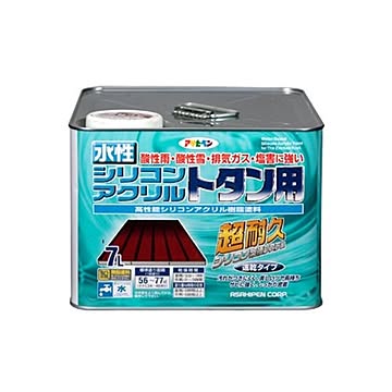 水性シリコンアクリルトタン用 こげ茶 7L